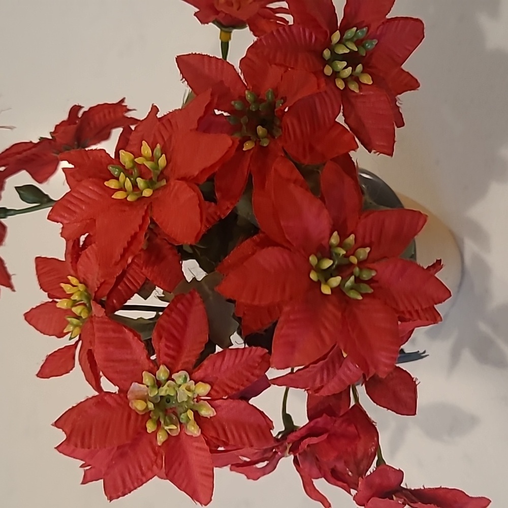 Poinsettia Fake plant